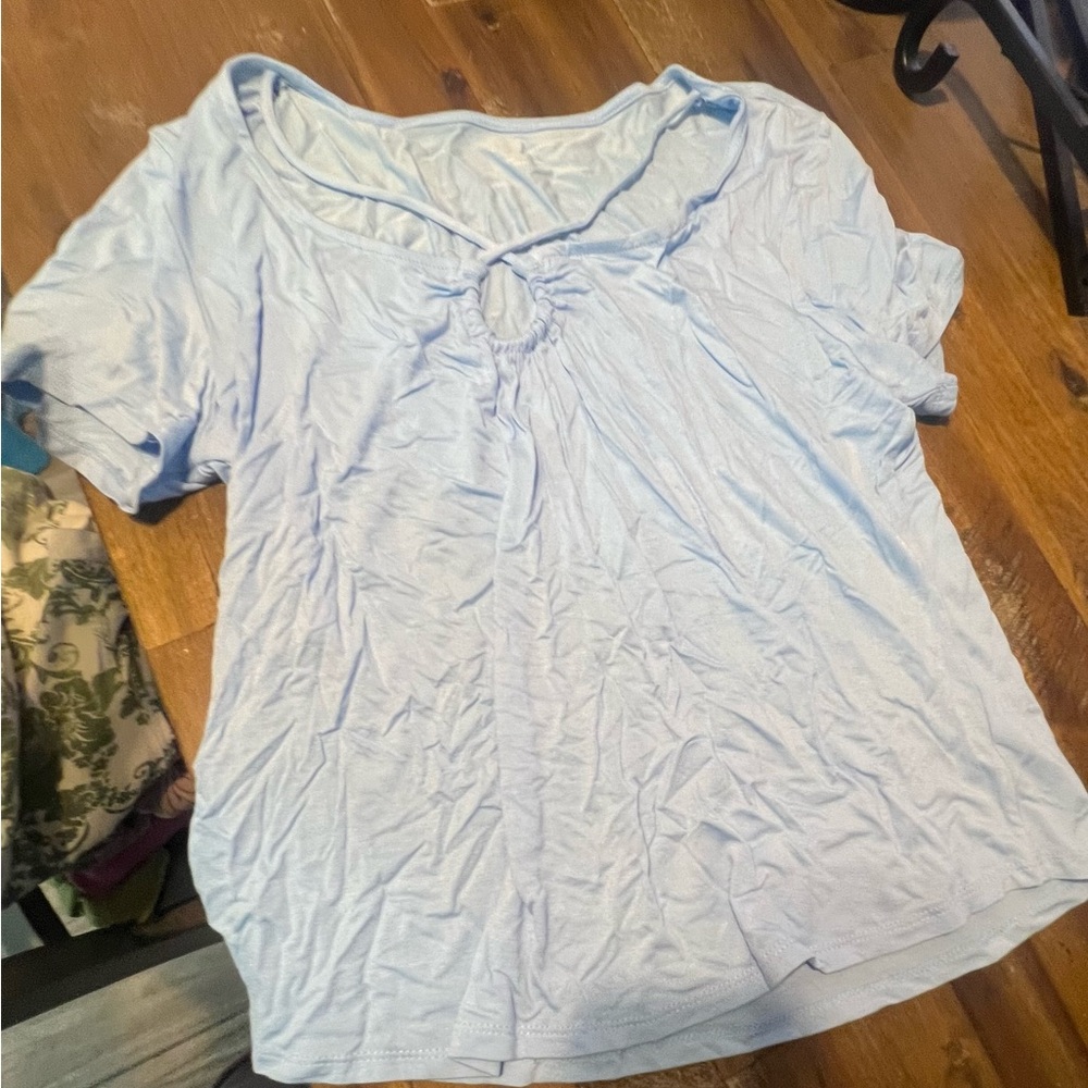 Light Blue Women's Top